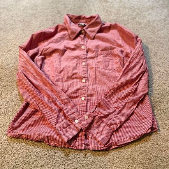 Old-navy Women's Pink and Red Shirt - Picture 1 of 3